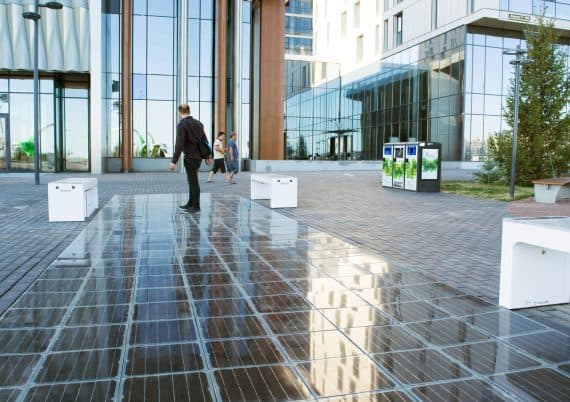 Solar paver - PLATIO - BENGsolar - zonnetegels - smart city